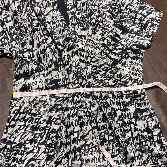 Massimo Favola 100% Silk Dress Made in Italy Size 12 - Picture 9 of 9